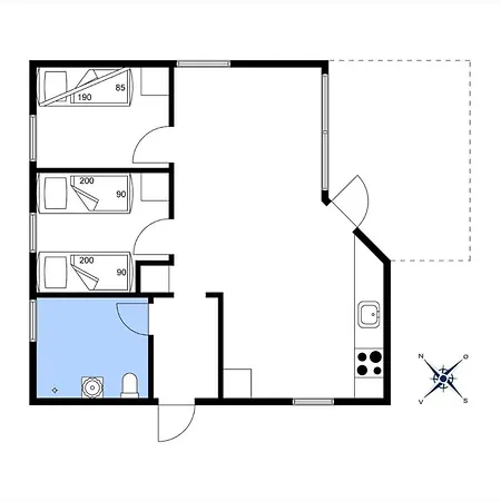 Sb53881-sydals-fiskervej-35-e بيت للعطل Mommark